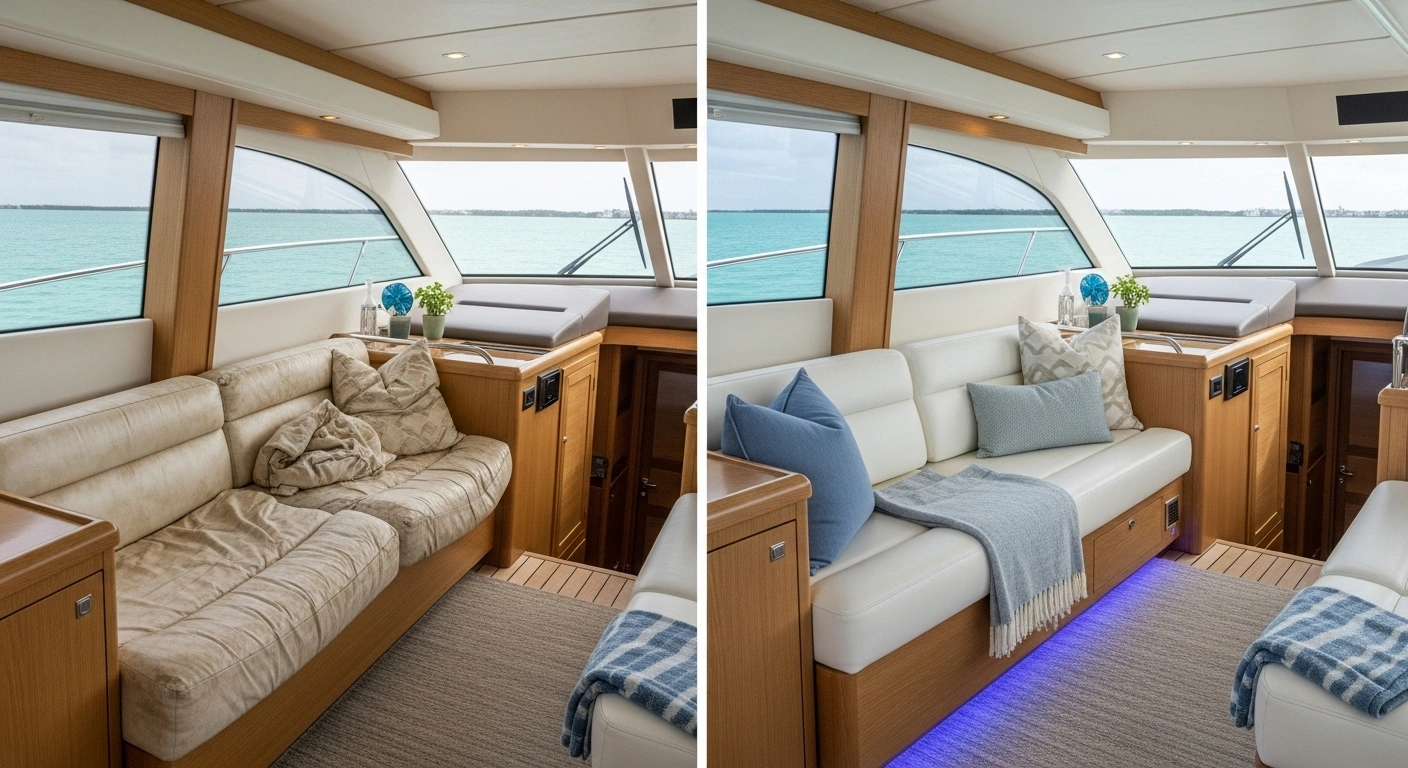 How to Transform Your Boat Interior in South Florida (like a Pro)